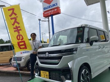スズキの日です。ご来店お待ちしております(^_-)-☆下取り査定強化中です☆